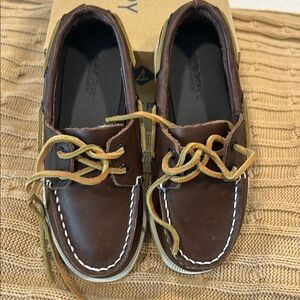 Sperry Kids Brown Boat Shoes